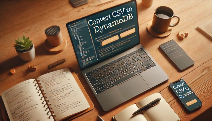 How to convert CSV to DynamoDB JSON in JavaScript