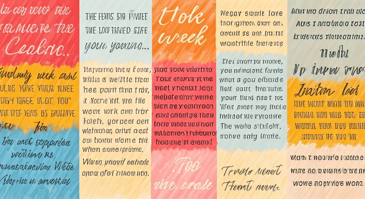 Collage of inspirational quotes