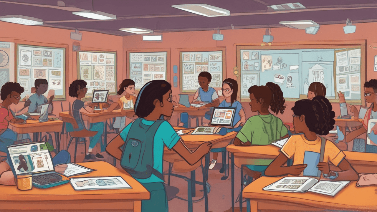 Educators customizing lesson plans