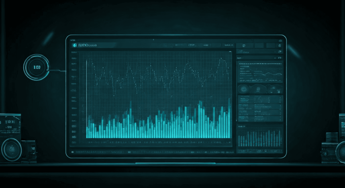 Futuristic interface of software